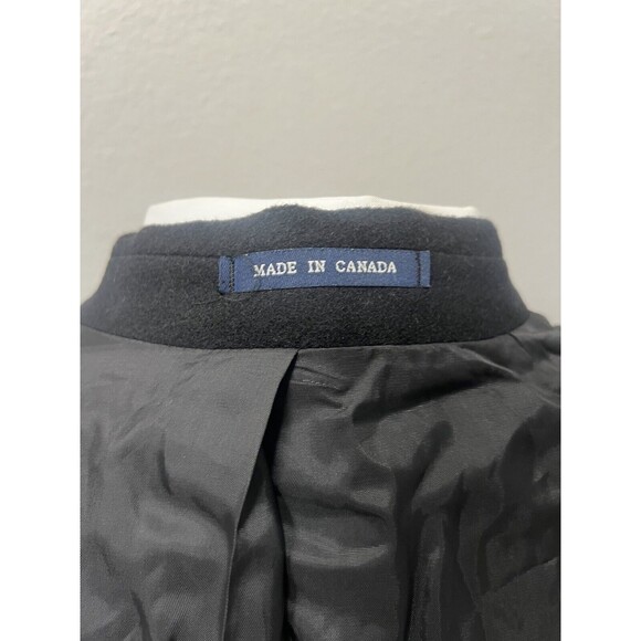 Ralph Lauren Camel Hair Coat 44R Black Jacket Blazer Sports Coat Preppy Classic - Picture 13 of 16